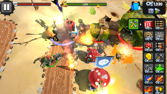 اسکرین شات 4 بازی Bug Heroes: Tower Defense