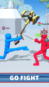 اسکرین شات 2 بازی Fight Pose - Stickman Clash