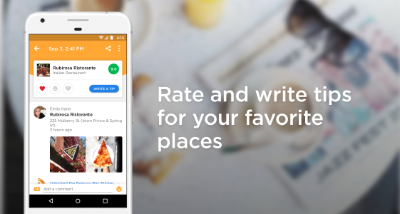 اسکرین شات 2 برنامه Foursquare Swarm: Check In