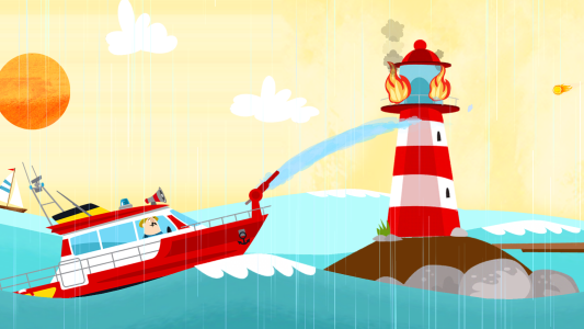 اسکرین شات 6 برنامه Little Fire Station