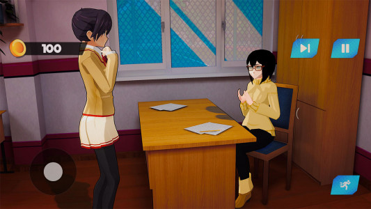 اسکرین شات 4 بازی Sakura School Girl Life Sim 3D