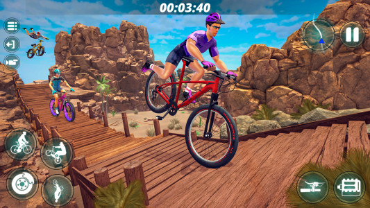 اسکرین شات 5 بازی Xtreme BMX Offroad Cycle Game