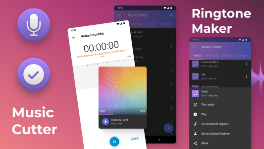 اسکرین شات 7 برنامه Music Cutter - Ringtone maker