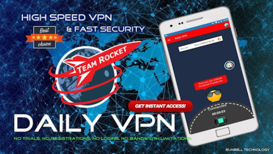 اسکرین شات 5 برنامه Daily VPN - Free Unlimited & Secure Proxy