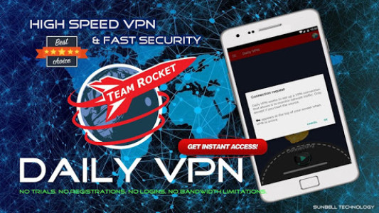 اسکرین شات 4 برنامه Daily VPN - Free Unlimited & Secure Proxy