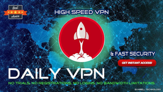 اسکرین شات 1 برنامه Daily VPN - Free Unlimited & Secure Proxy