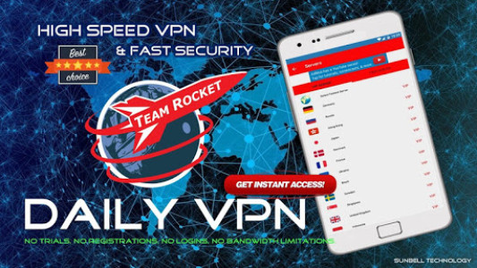 اسکرین شات 6 برنامه Daily VPN - Free Unlimited & Secure Proxy