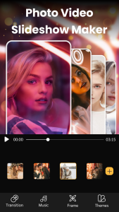 اسکرین شات 1 برنامه Photo Video Slideshow Maker