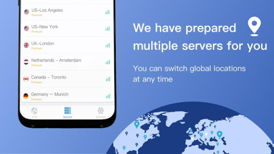 اسکرین شات 4 برنامه Thunder VPN - Free VPN Proxy Master