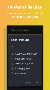 اسکرین شات 2 برنامه Video Compressor - ShrinkVid