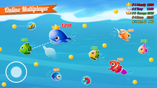 اسکرین شات 2 بازی Fish.IO Multiplayer Shark Game