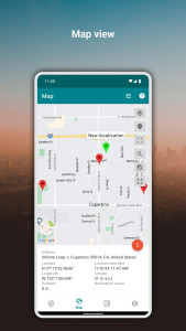 اسکرین شات 3 برنامه My GPS Coordinates