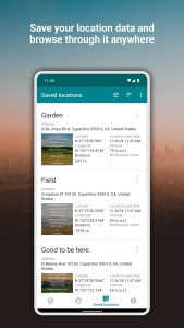 اسکرین شات 5 برنامه My GPS Coordinates