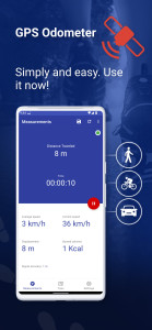 اسکرین شات 1 برنامه My GPS Odometer