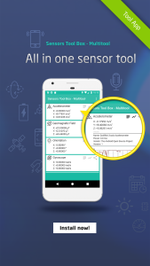 اسکرین شات 1 برنامه Sensors Toolbox - Multi Tool