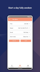 اسکرین شات 6 برنامه Sleep Cycle - Sleep Calculator