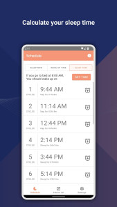 اسکرین شات 2 برنامه Sleep Cycle - Sleep Calculator