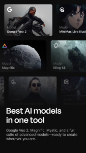 اسکرین شات 5 برنامه Freepik AI: Video Generator