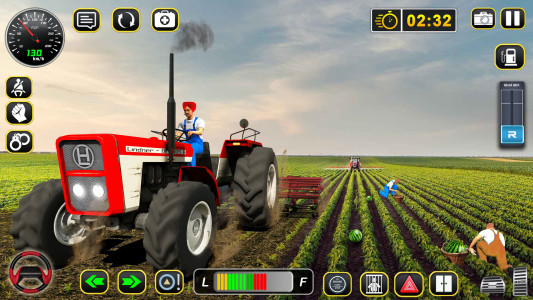 اسکرین شات 3 بازی Farming Games: Tractor Game 3D
