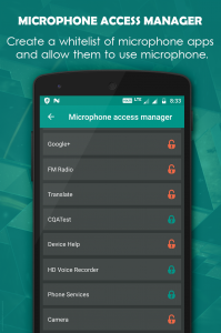 اسکرین شات 6 برنامه Microphone Blocker