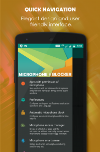 اسکرین شات 3 برنامه Microphone Blocker