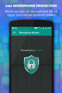 اسکرین شات 2 برنامه Microphone Blocker