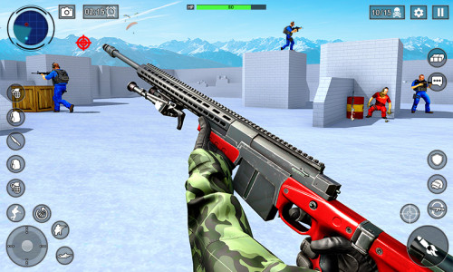 اسکرین شات 2 بازی FPS War Game: Offline Gun Game