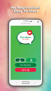 اسکرین شات 1 برنامه Random Video Chat