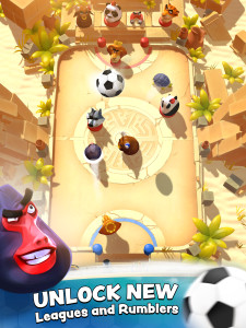 اسکرین شات 2 بازی Rumble Stars Football