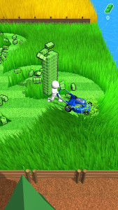 اسکرین شات 2 بازی Stone Grass: Lawn Mower Game