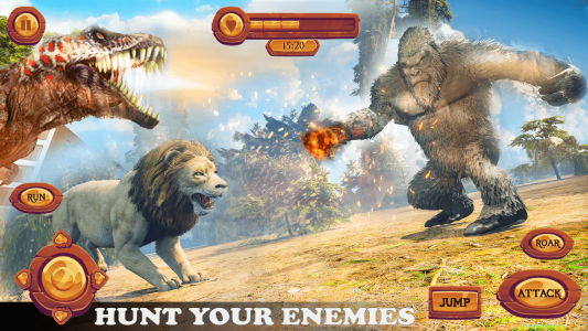 اسکرین شات 2 بازی Wild Forest Gorilla Games
