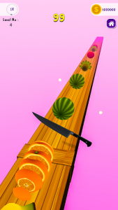 اسکرین شات 4 بازی Perfect Fruit Slicer - Veggies Chop slices