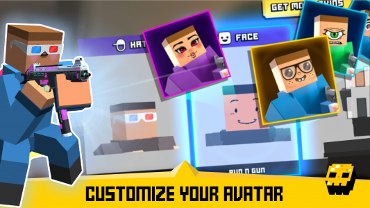 اسکرین شات 2 بازی Krunker FRVR - Multiplayer FPS