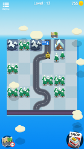 اسکرین شات 2 بازی Road Trip FRVR - Connect the Way of the Car Puzzle