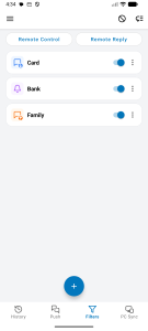 اسکرین شات 2 برنامه SMS Forwarder