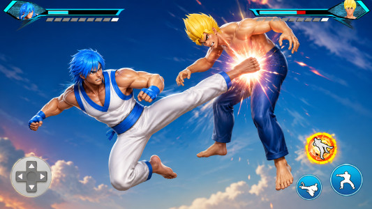 اسکرین شات 1 بازی Karate King Kung Fu Fight Game