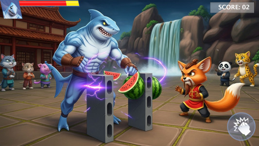 اسکرین شات 6 بازی Kung Fu Animal: Fighting Games