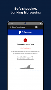 اسکرین شات 6 برنامه F-Secure: Total Security & VPN