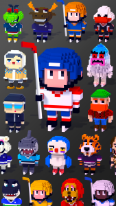 اسکرین شات 4 بازی Blocky Hockey