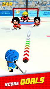 اسکرین شات 1 بازی Blocky Hockey