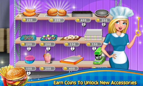 اسکرین شات 4 بازی Burger City - Cooking Games