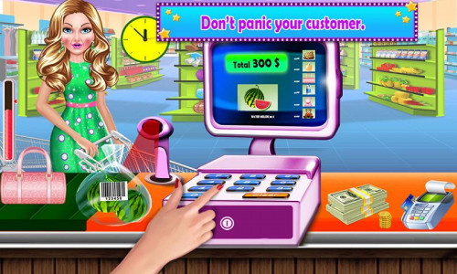 اسکرین شات 5 بازی Super Market Cashier Game Fun