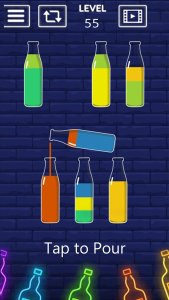 اسکرین شات 7 بازی Water sort: Puzzle Games 2025