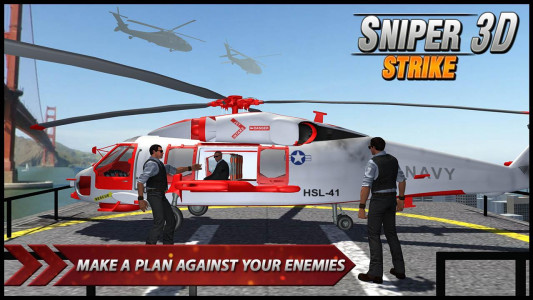 اسکرین شات 4 بازی Sniper 3D Strike Shooting Game