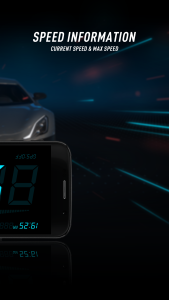 اسکرین شات 2 برنامه HUD Speedometer Speed Monitor