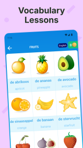 اسکرین شات 6 برنامه Dutch For Kids And Beginners