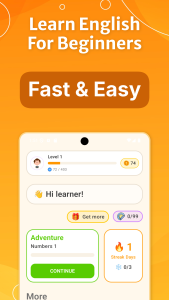 اسکرین شات 1 برنامه English for kids