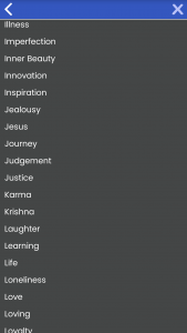 اسکرین شات 3 برنامه English Quotes