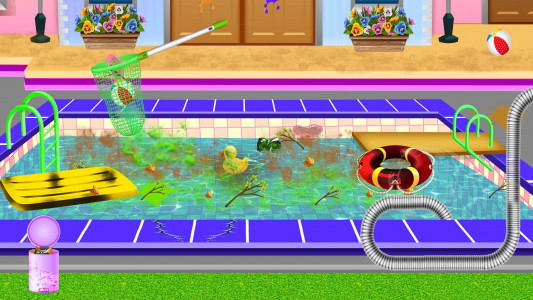 اسکرین شات 4 بازی My Family Mansion Cleaning