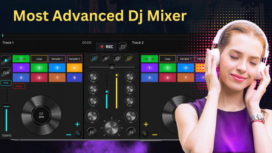 اسکرین شات 1 برنامه DJ Game - Dj Music Mixer